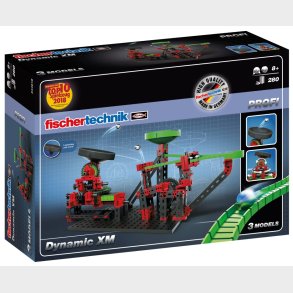 Fischertechnik Profi Dynamic XM Kuglebane (280 dele)