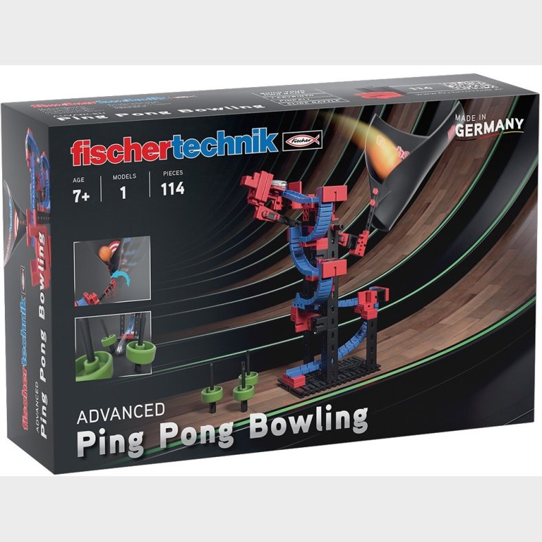 Fischertechnik Advanced Ping Pong Bowling(Build your own game)