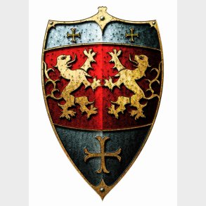 Trskjold til brn ''Lve'' 49 x 32 cm