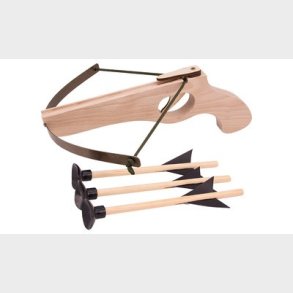 Armbrst lille, strkt stl m/3 pile.