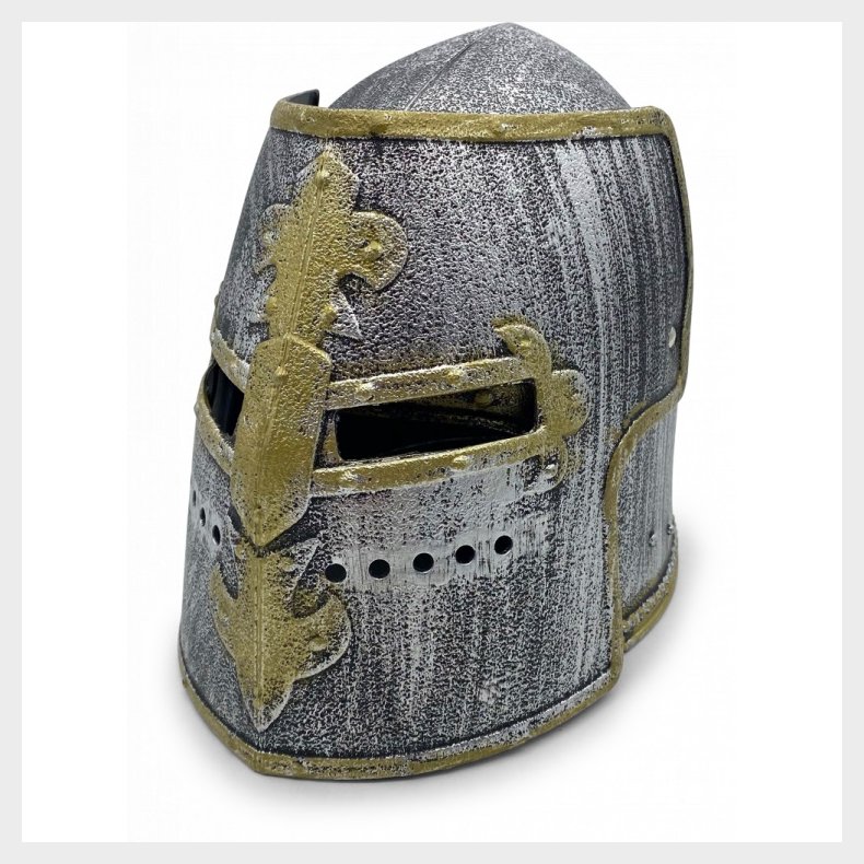 Ridderhjelm med visir, plastik