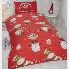 Frkke nisser Sengetj 135x200cm
