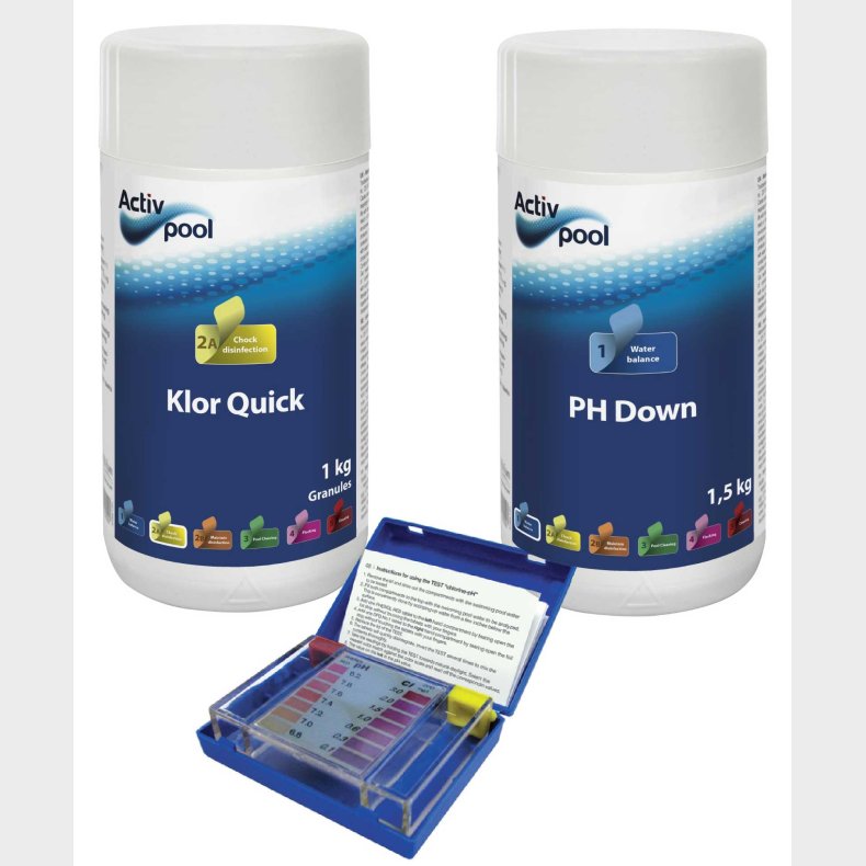 Pool klor startpakke basic