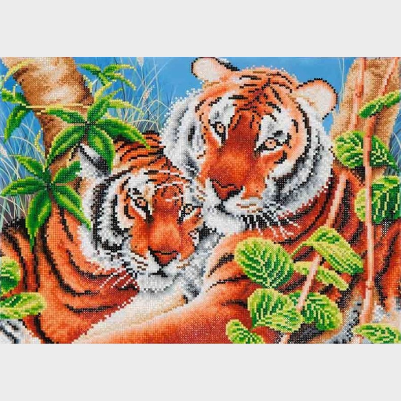 Diamond Dotz 52 x 37 cm - Tigre