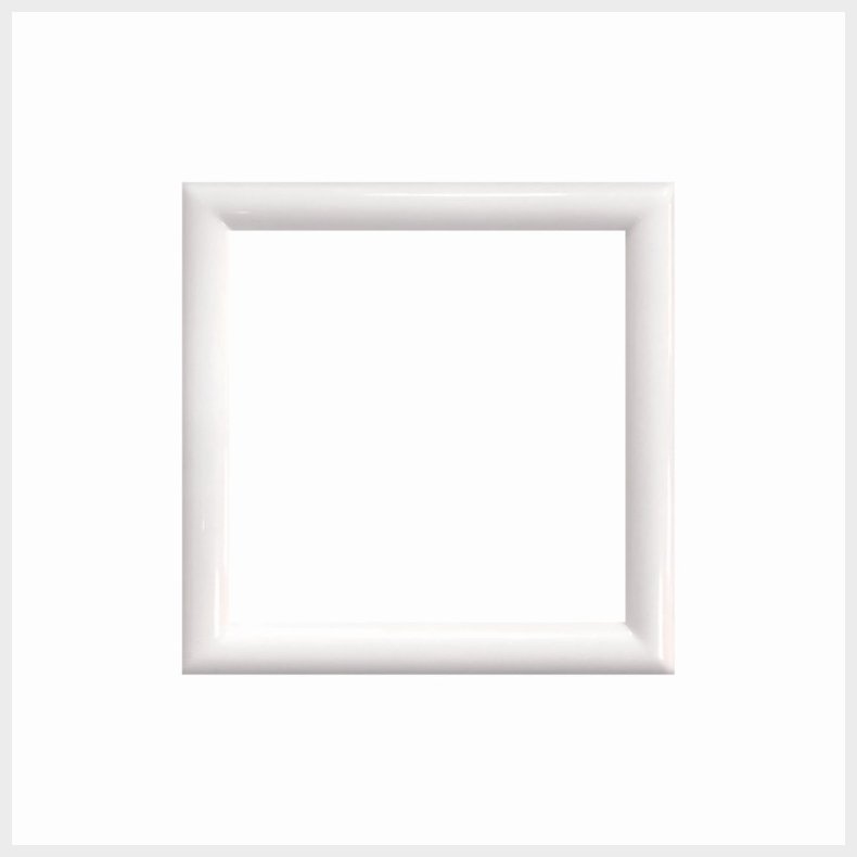 Diamond Dotz Ramme 10 x 10 cm, Hvid