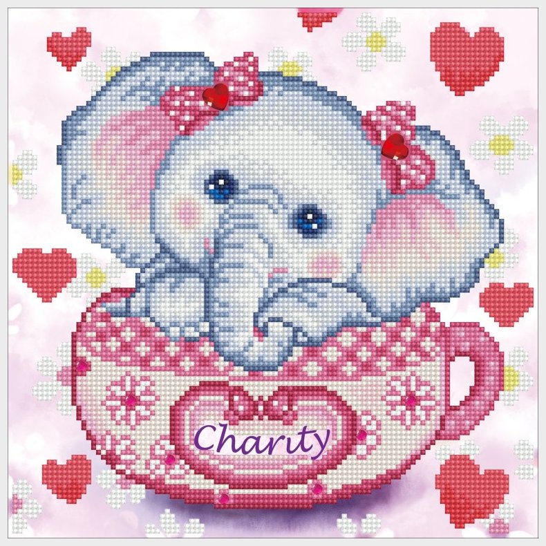 Diamond Dotz 30 x 30 cm - Velgrenhed