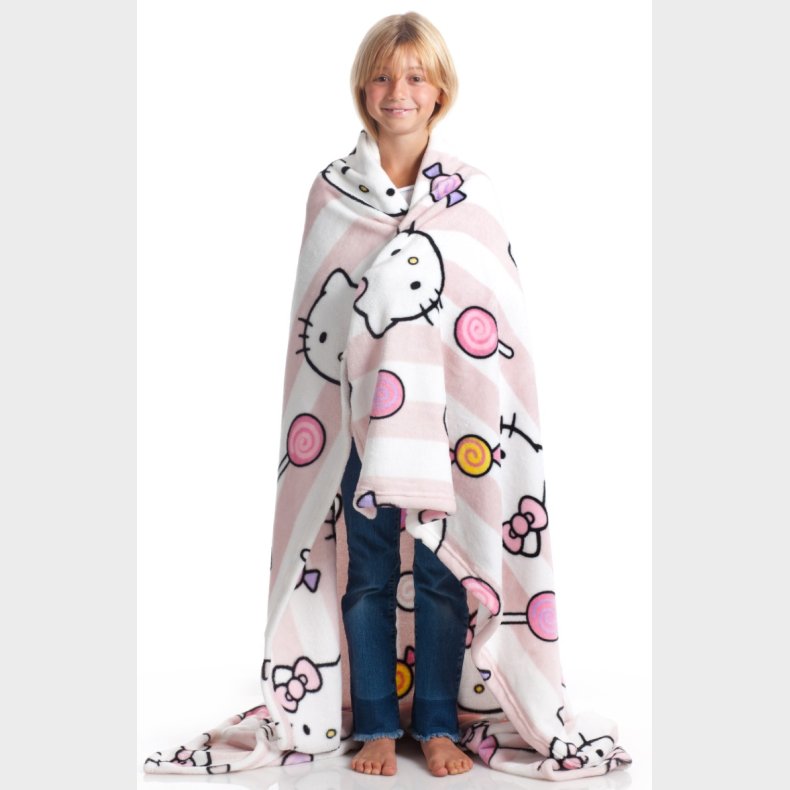 KANGURU Hello Kitty Plaid og tppe til brn