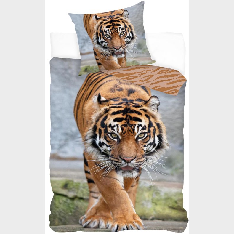Tiger Sengetj 140 x 200, 100 procent bomuld
