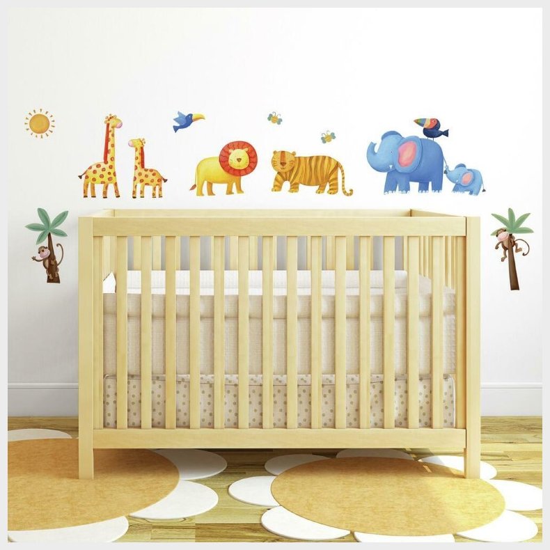 Jungle Eventyr Wallstickers