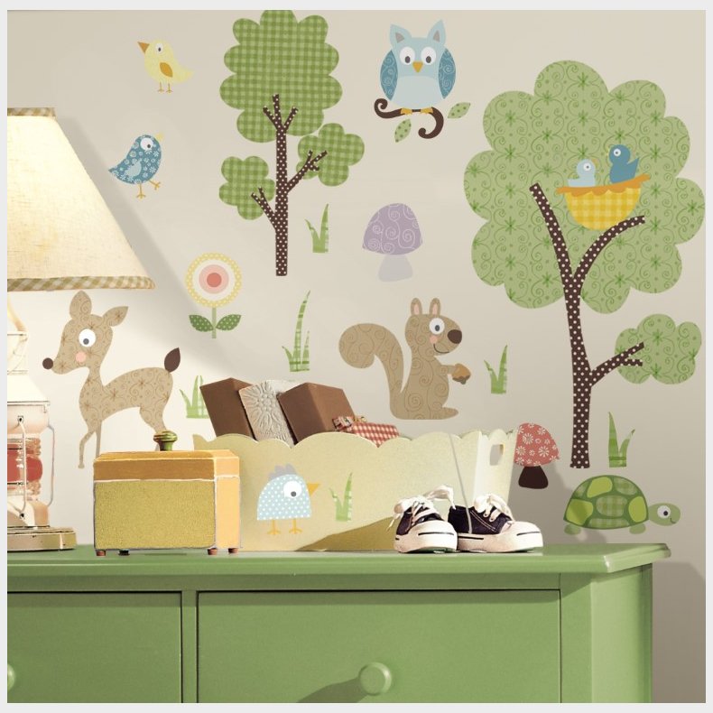 Skovens Dyr Wallstickers