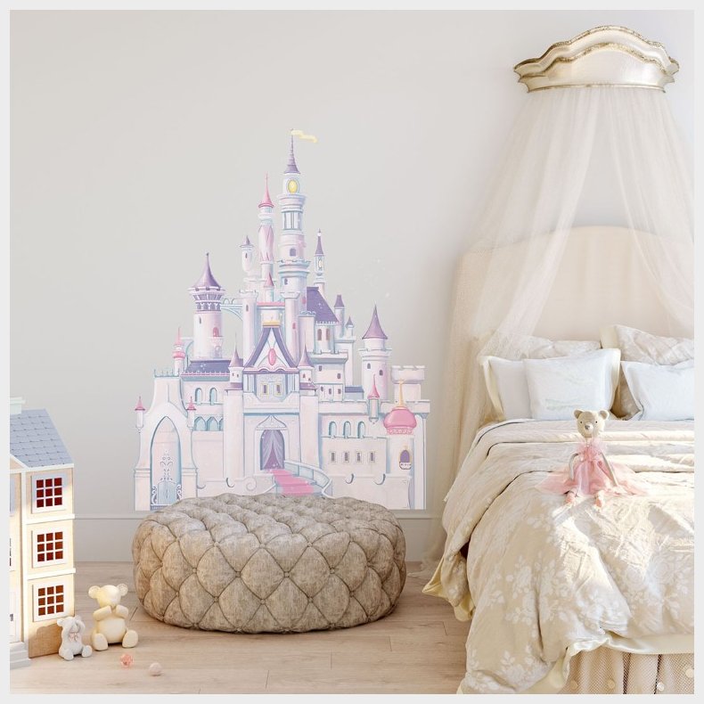 Disney Prinsesse Slot Gigant Wallsticker