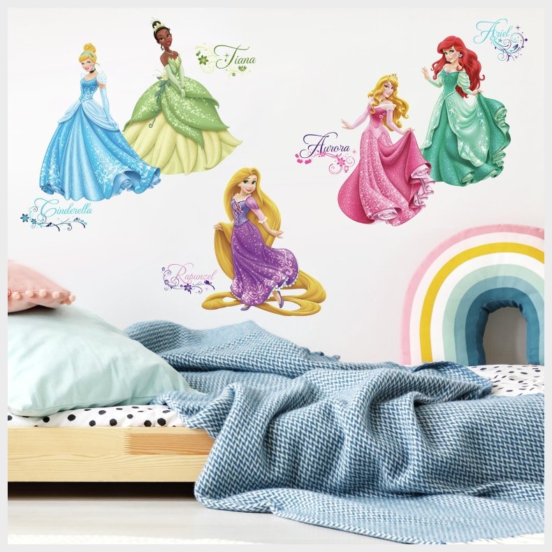 Disney Prinsesse Royal Wallstickers