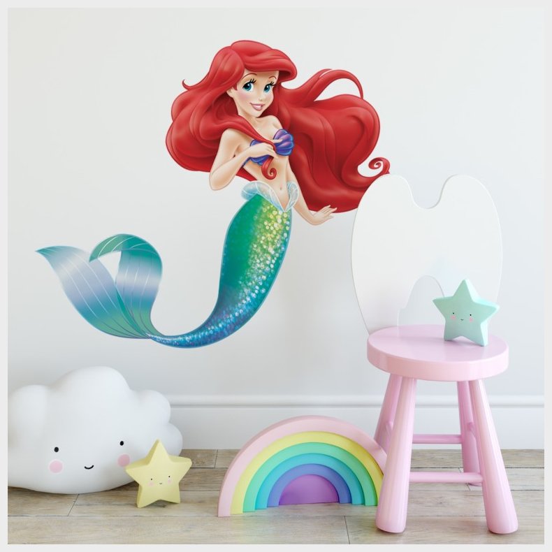 Disney ariel Den lille havfrue Gigant Wallstickers