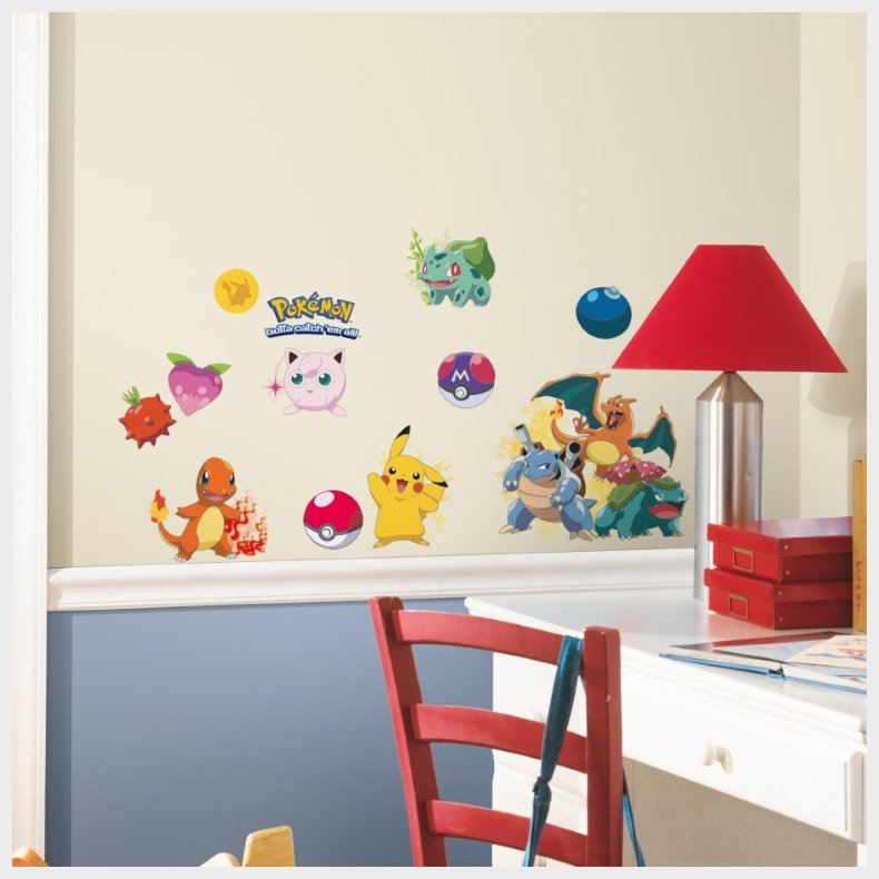 Pokemon Iconic Wallstickers