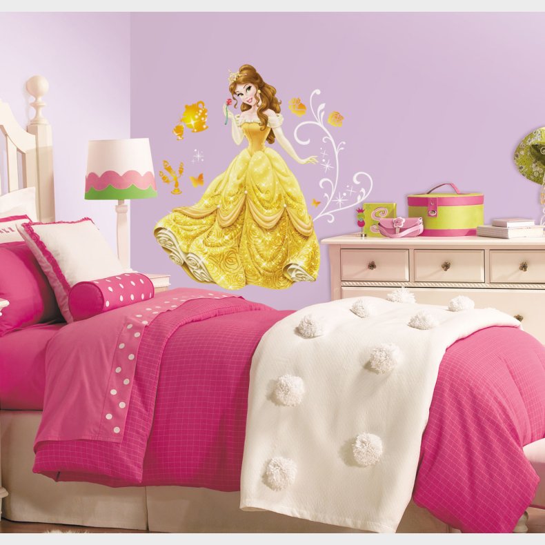 Disney Prinsesse Belle Gigant Wallsticker