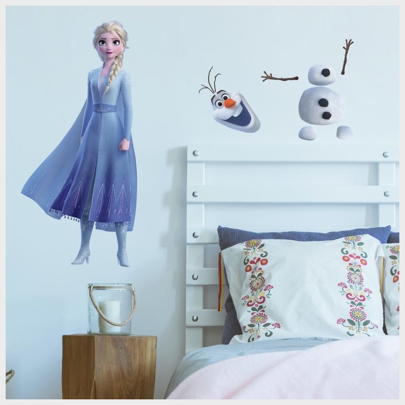 Disney Frost 2 Elsa og Olof Gigant Wallsticker