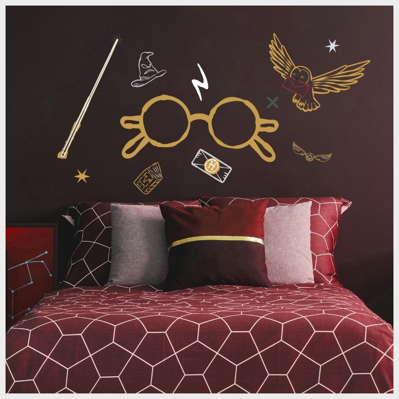 Harry Potter Briller Gigant Wallsticker