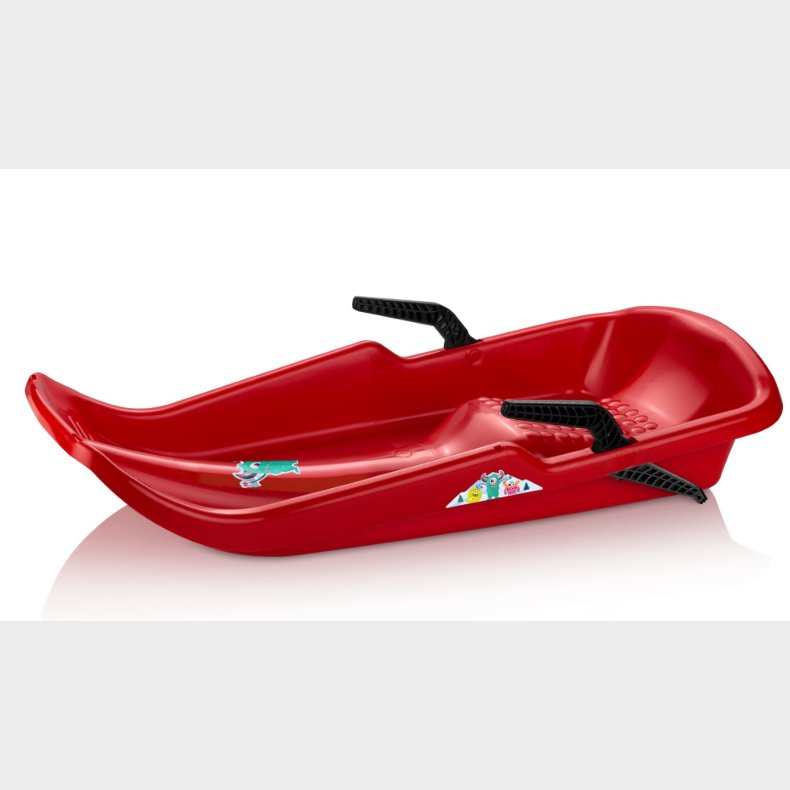 Twister Bobslde / Klk med hndbremser, Rd