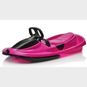 Stratos bobslde med rat, Monster Pink