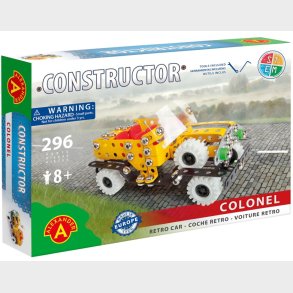 Retro Bil Metal Konstruktionsbyggest - Colonel