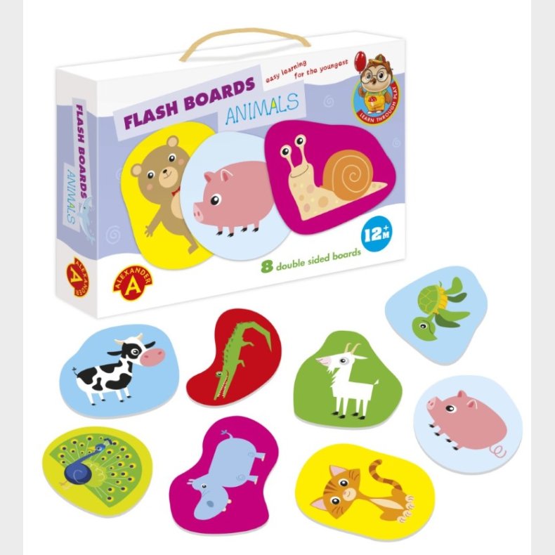 Alexander Flash Boards - Animals Babylegetj (fra 12 mdr)