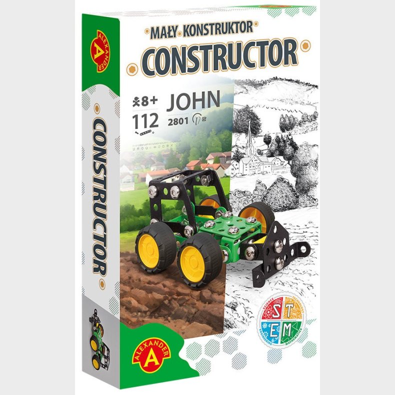 Traktor Metal Konstruktionsbyggest - JOHN