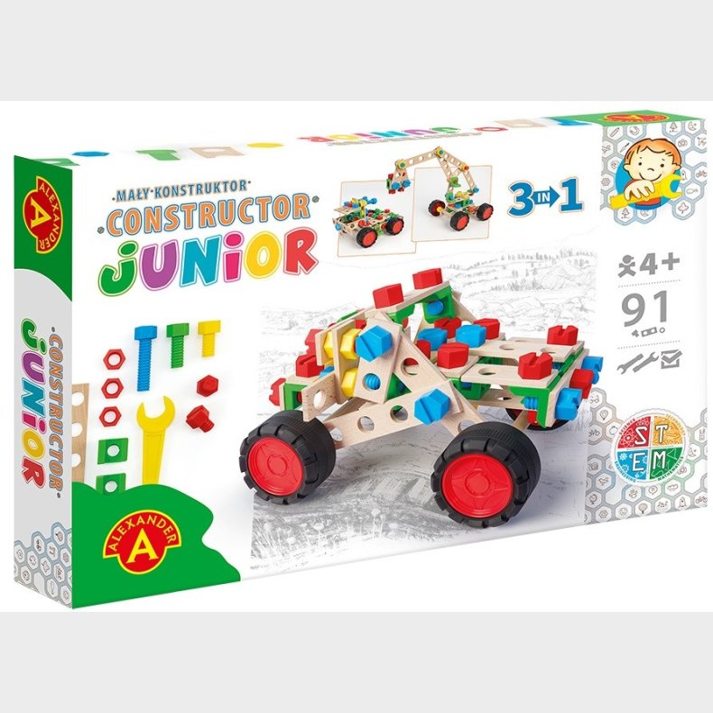 Junior Tr Konstruktionsbyggest 3-i-1 Off-Road