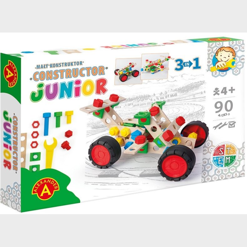 Junior Tr Konstruktionsbyggest 3-i-1 Buggy