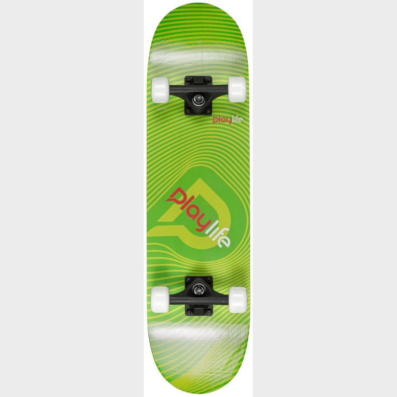 Playlife Illusion Green Skateboard til brn