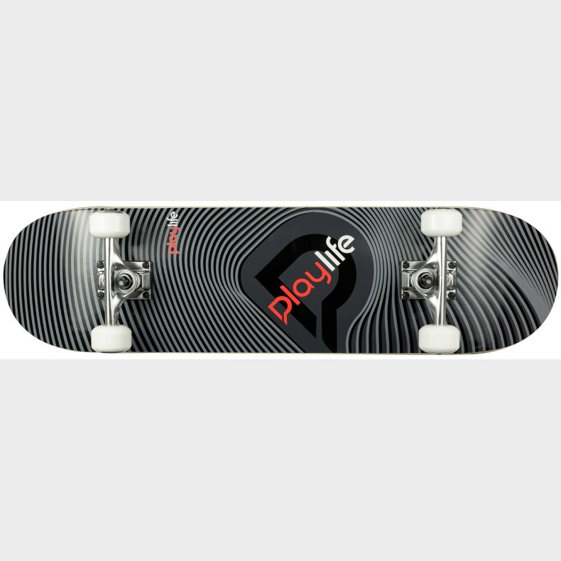 Playlife Illusion Grey Skateboard