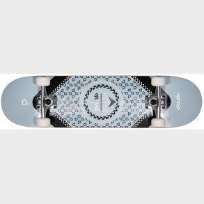 Playlife Heavy Metal Silver Skateboard