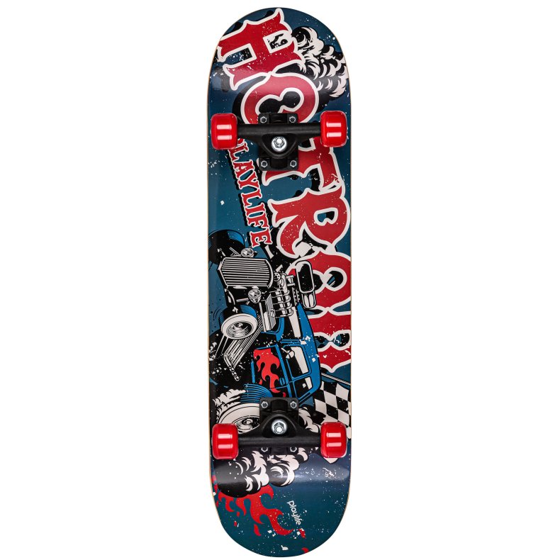 Playlife Illusion Hotrod Skateboard