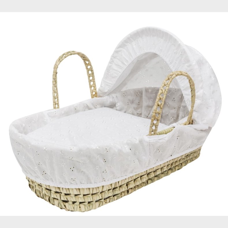 Kinder Valley Moses kurv / Dukke Lift inkl. sengest, Hvid