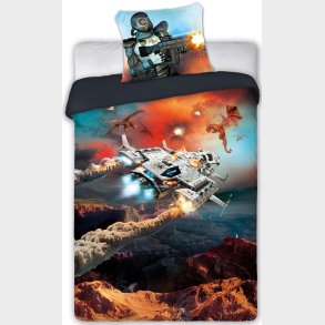Wild gamer Sengetj 140x200 cm - 100 procent bomuld
