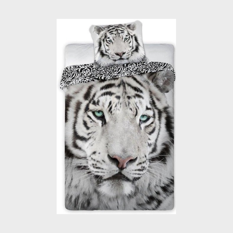 Vild Tiger Sengetj 140x200 cm - 100 procent bomuld