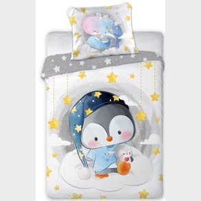 Baby Pingvin Junior Sengetj 100x135 cm - 100 procent bomuld