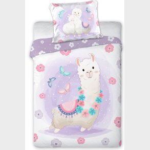 Baby Lama Junior Sengetj 100x135 cm - 100 procent bomuld