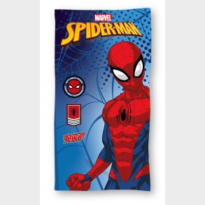Spiderman Badehndklde 70 x 140 cm - 100 procent bomuld