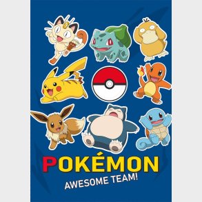 Pokemon Fleece tppe - 100 x 140 cm