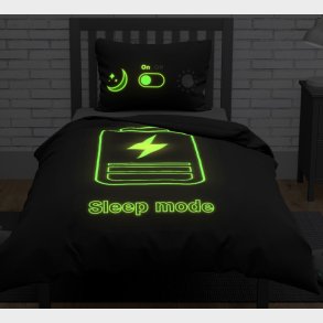 Teenager Sleep Mode Sengetj 140x200 cm - 100 procent bomuld