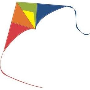 Delta Mini drage til brn fra 3 r,  50 x 25 cm