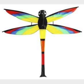 Dragonfly 3D drage til brn fra 6 r,  110 x 144 cm