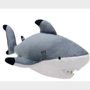 Sorttippet haj Bamse 38x15 cm - All About Nature