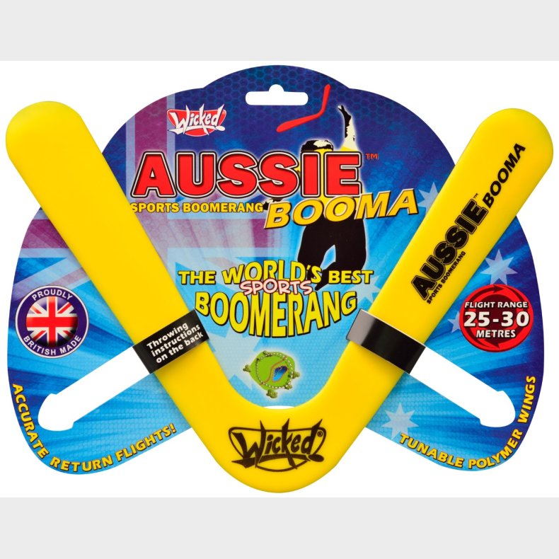 Wicked Booma Aussie Sports Boomerang