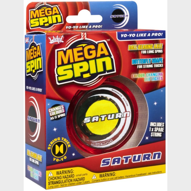 Wicked Mega Spin Saturn - LED Yo-yo