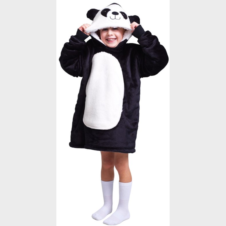 Noxxiez Cuddle Hoodiez - Panda,  Small (3-6 r)