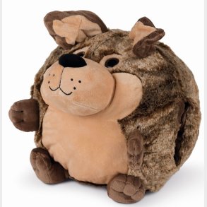 Noxxiez Kmpe bamse, hndvarmer og pude - Hund