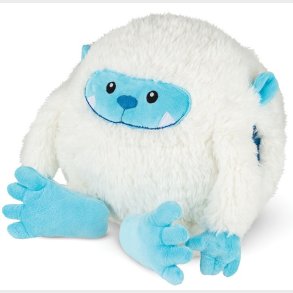 Noxxiez Kmpe bamse, hndvarmer og pude - Yeti