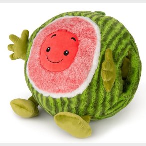 Noxxiez Kmpe bamse, hndvarmer og pude - Vandmelon