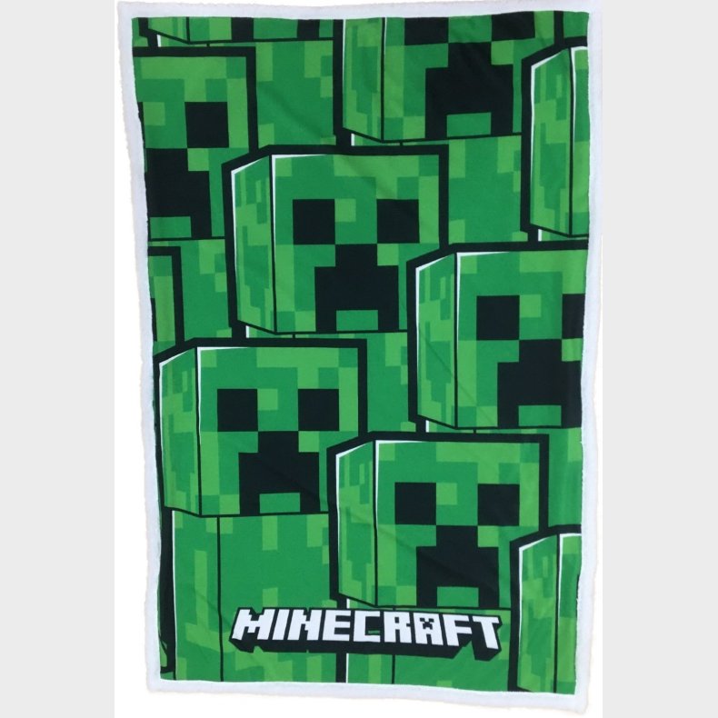 Minecraft Sherpa Fleece tppe - 100 x 150 cm